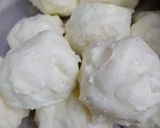 A picture of step 5 of Homemade butter ❤❤.