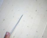 A picture of step 3 of Strips samosay.