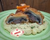 Rántott gombafejek 🍄‍🟫🧅hagymás csirkemájjal töltve🍄🍄‍🟫🍄 recept fázis 7 fotója