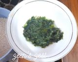 A picture of step 1 of Mini Medu Vadas with Spinach.