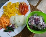 Foto langkah ke 1 dari resep Cumi Asam manis.