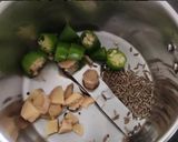 A picture of step 3 of Snake gourd white gravy.