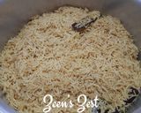 A picture of step 7 of Chicken Maqlooba/Palestinian Flipped Upside Down Rice Dish.