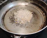 A picture of step 4 of Curd Rice.