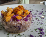 Foto del paso 3 de la receta: Risotto de gambas y col lombarda