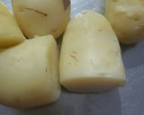 A picture of step 1 of Potato Chaat.