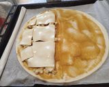 Foto del paso 4 de la receta: Hojaldre normal o sin gluten con crema de manzana y queso de cabra