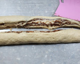 Foto del paso 13 de la receta: 👑🐪Rosca de Reyes rellena - 2 variantes: Nutella y Dulce de leche con nuez - Receta súper rendidora🐪👑