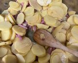 Une image de l'étape 1 de Pomme de terre façon truffade.