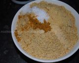 A picture of step 2 of Flax seed Naan Bread.