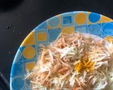 A picture of step 1 of Raw Papaya Salad.