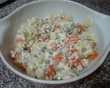 Foto del paso 3 de la receta: Milanesa de pollo con ensalada rusa