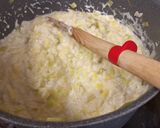 Une image de l'étape 3 de Risotto au poireau.