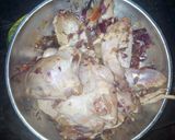 A picture of step 2 of Chicken pasta soup.