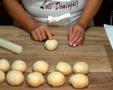 Foto del paso 9 de la receta: Pan de pita sin horno bazlama. pan hecho en sartén. pan al estilo turco