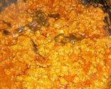 A picture of step 2 of Lamb mince curry.