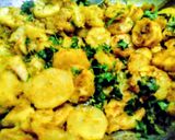 कच्चे केले का पराठा रेसिपी चरण 4 फोटो