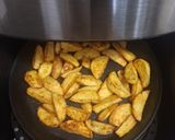 عکس مرحله 2 از دستور سیب زمینی با دیپ چدار 😋