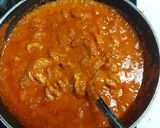 A picture of step 4 of Prawns gassi curry.