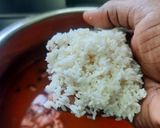 A picture of step 10 of One-pot Vatha kuzhambu rice.