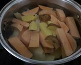 Foto del paso 5 de la receta: Pollito acompañado por unas papas y camotes perfectas a lo Carmelita