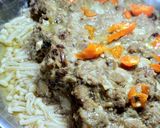 Foto langkah ke 3 dari resep Tim Daging Cincang Enoki (853).