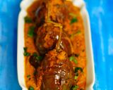 A picture of step 3 of Bharli Vangi [ Stuffed brinjal / stuffed eggplant].