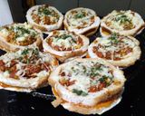 A picture of step 9 of Cheesy Chicken Discs.