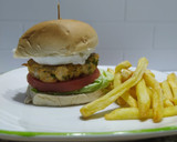 Foto del paso 6 de la receta: Hamburguesa de pollo y boniato en Essen