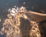 A picture of step 10 of Cream of Mushroom Soup with Bechamel Sauce.