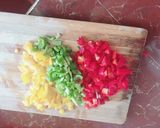 A picture of step 2 of Vegetable Rice#myfavouriteeasterdishcontest#.