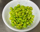 A picture of step 2 of Japanese Zunda (Edamame) Mochi.