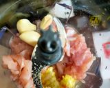 Foto langkah ke 1 dari resep Pangsit ayam busreng (rebus goreng) Frozen.