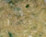 A picture of step 4 of Chicken Porridge (oats).