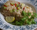 รูปขั้นตอนการทำที่ 4 ของ ข้าวผัดพริกก้านคะน้าปลาเค็ม