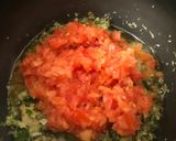A picture of step 5 of Sprouted Green Gram (Moong) Curry.
