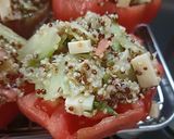 Une image de l'étape 6 de 🍅 Tomate farcie au quinoa (sans gluten).