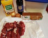 Une image de l'étape 1 de Carbonade flamande.