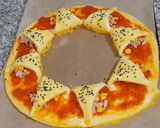 Une image de l'étape 4 de Pizza revisitée avec une pâte moelleuse.