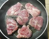 Une image de l'étape 1 de Plumas de porc et gratin dauphinois.