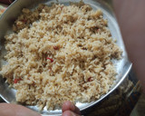 மிளகு முட்டை சாதம்(muttai milagu sadam recipe in tamil) ரெசிபி ஸ்டேப் 4 புகைப்படம்
