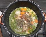 Tárkonyos csirkeraguleves (gluténmentes) recept fázis 6 fotója
