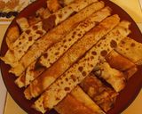 Une image de l'étape 4 de Crêpes Sucrées.