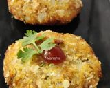 A picture of step 10 of Paneer Oats Spicy cutlets.