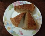 Gambar langkah 5 resipi Kuih bingka biskut oat rangup.