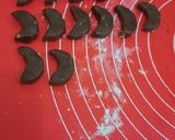 Foto langkah ke 3 dari resep Choco Cashew Cookies Ekonomis (kukis kacang mete).