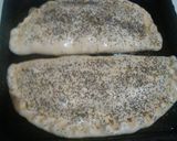 Foto del paso 3 de la receta: Calzóne de jamón y queso!