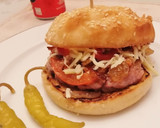 Foto del paso 5 de la receta: Hamburguesa a mi gusto