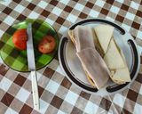 Foto del paso 4 de la receta Desayuno 1/2 queso 🆚 1/2 pechuga de pavo