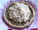 IR-barát pudingos-epres piskóta zabpehelyliszttel (cukormentes) recept fázis 7 fotója